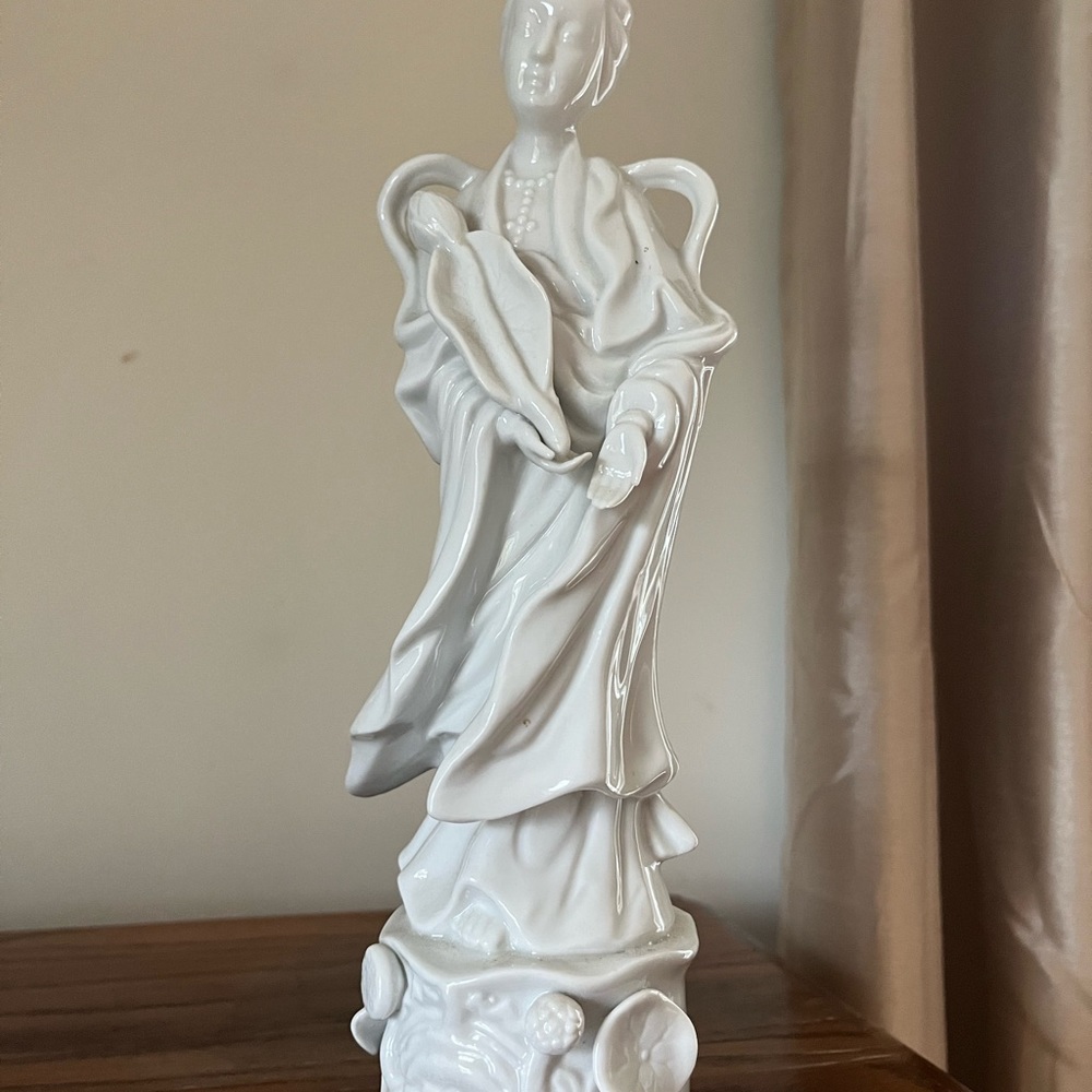 🌻Vintage white porcelain Homco Asian Goddess - Picture 7 of 14